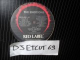 THE EMOTIONS -YOU'RE THE BEST(RIP ETCUT)RED LABEL REC84