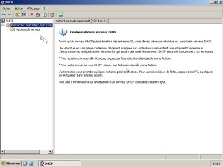 Autoriser un Serveur DHCP dans AD sous Windows 2003 Server
