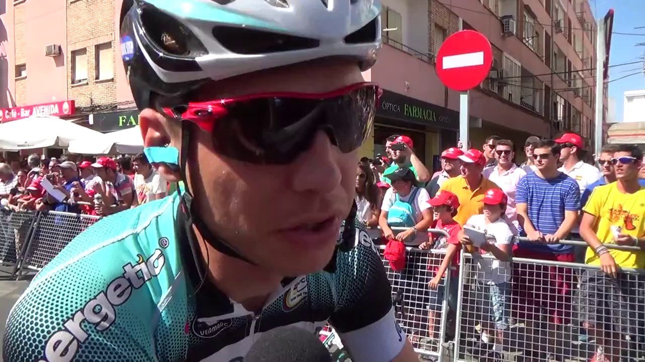 7ª etapa de La Vuelta a España 2013 Entrevista con Tony Martin en el control de firmas