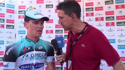 La Vuelta a España Etapa 7 Flash interview con Zdenek Stybar