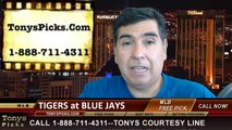 MLB Odds Toronto Blue Jays vs. Detroit Tigers Pick Prediction Preview 8-10-2014