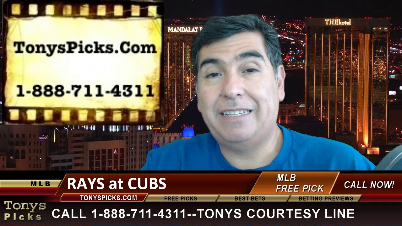 MLB Odds Chicago Cubs vs. Tampa Bay Rays Pick Prediction Preview 8-10-2014