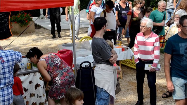 Ponr-de-Vaux. Marché aux puces. 10 août 2014.