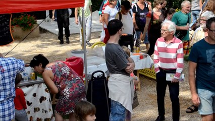 Ponr-de-Vaux. Marché aux puces. 10 août 2014.