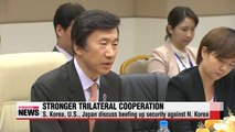 S. Korea, U.S., Japan agree to expand cooperation against N. Korean threats
