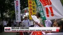 Voices of concern greet Japan's nuclear power revival