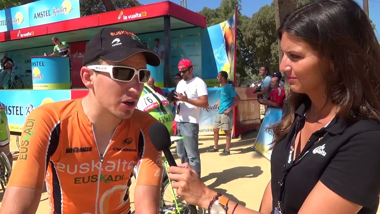 8ª etapa de La Vuelta a España 2013 Entrevista con Igor Antón