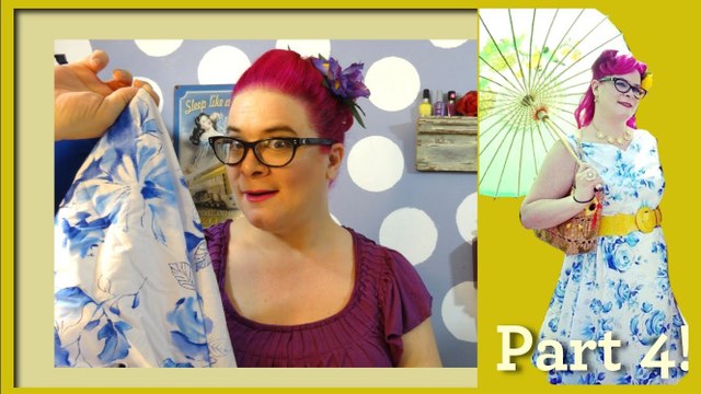 Sewing Butterick Pattern 6582~Part 4~So Sew Vintage