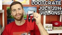 Loot Crate July 2014 Unboxing