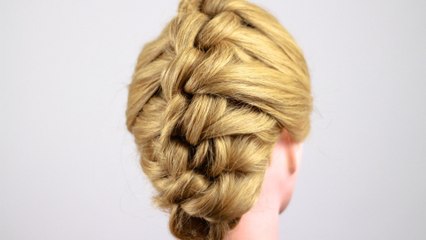Узелковая коса. Knot Braid Tutorial