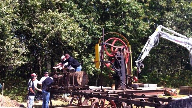 Foule à la fête des vieux métiers