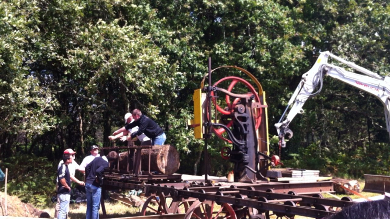 Foule à la fête des vieux métiers