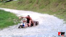 Kart Ride Goes Wrong - Fails World