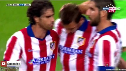 Wolfsburg 5-1 Atletico Madrid All Goals & Highlights 10.08.2014 HD