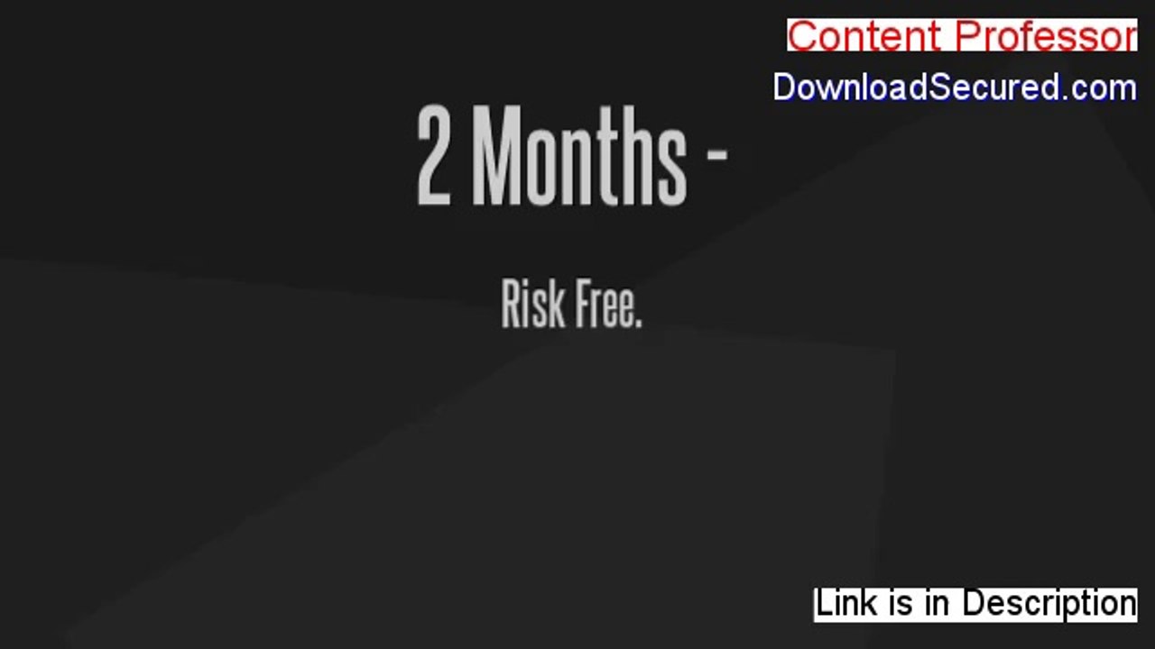 Content Professor Reviews [content professor 2014]