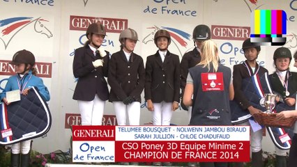 cso poney 3 D équipe minime 2