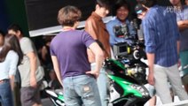 Lee Min Ho for Yadea Electric Motorcycle - Behind The Scene - 10.08.2014