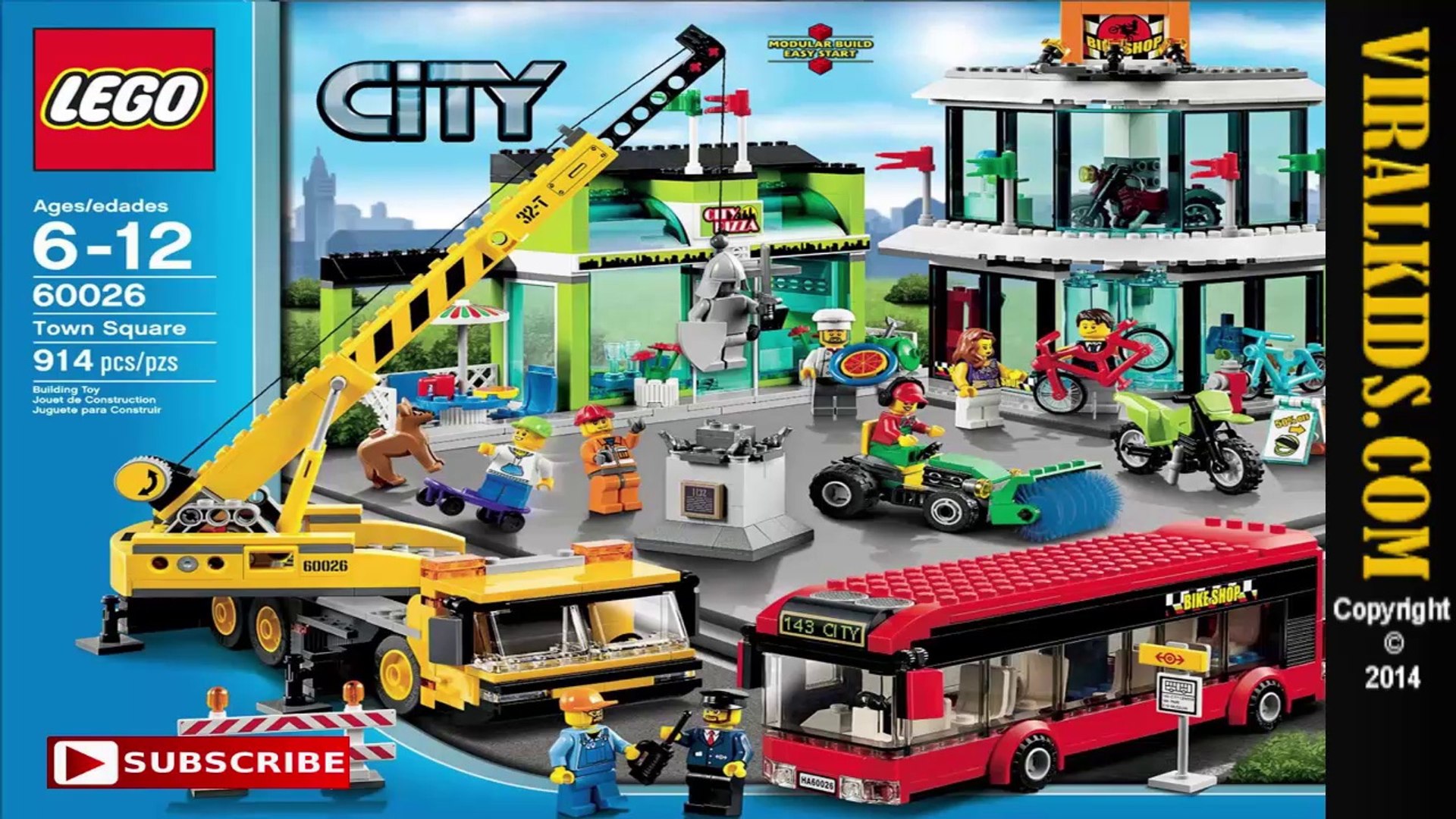 Lego City - Town Square (60026) - Review - video Dailymotion
