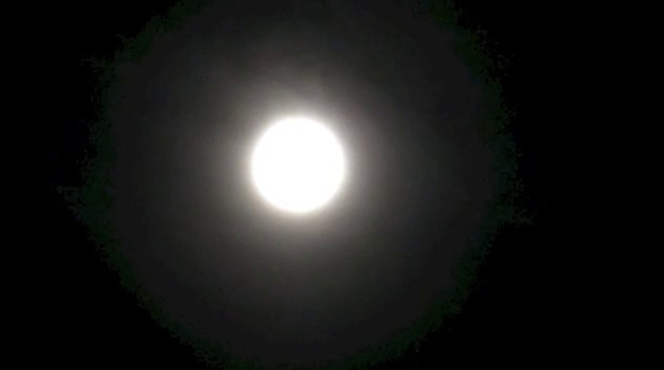 Super lune à Auxerre