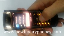 Vertu Signature Luxury Gold Copy Mobile Phone Video - Designer Top Model Copy Phones - Replica Vertu Signature  Golden Mobile Phone
