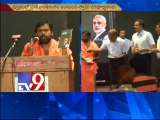 Swami Paripoornananda's 'Moodo Netram' book inaugurated