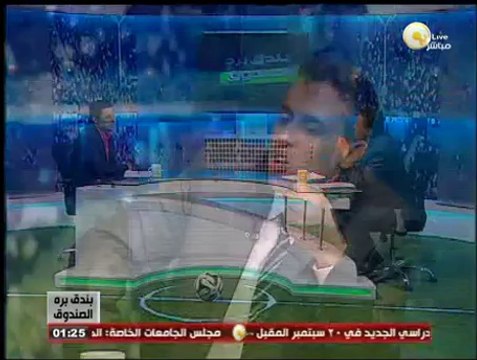 أسامة دعبس الناقد الرياضي بـ البوابة نيوز - فى بندق برة الصندوق