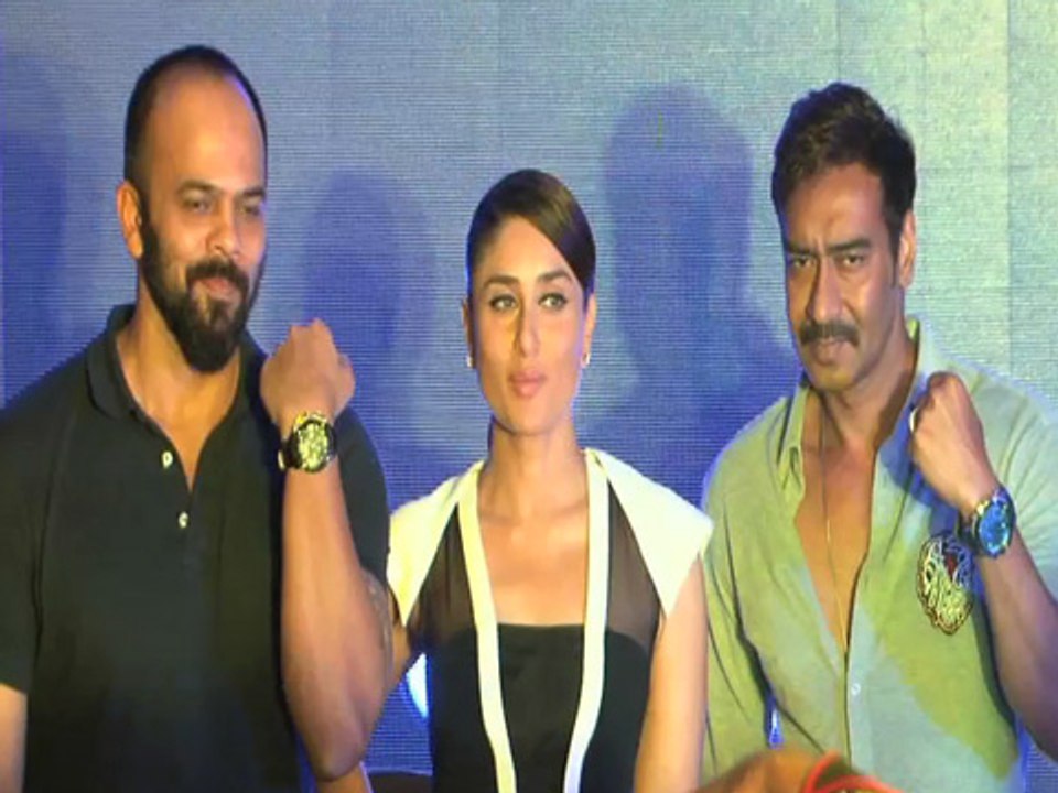 Ajay Devgn & Kareena Kapoor Launch The 'Singham' Mechandise!