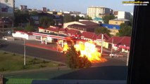 Benzin İstasyonunda Korkunç Patlama - Rusya (720p)