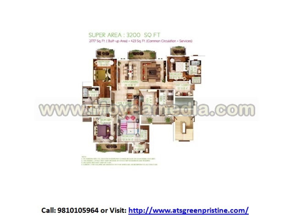 ATS Greens Pristine Noida Expressway Call 9810105964