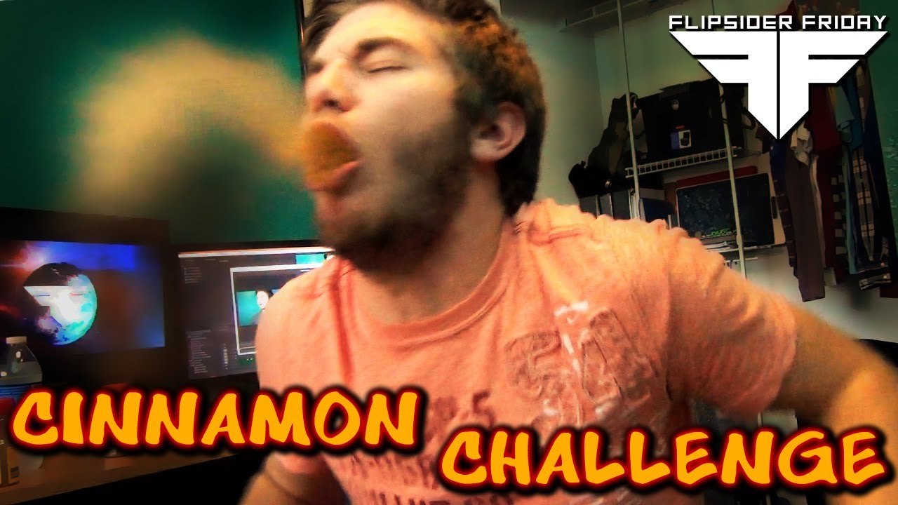 CINNAMON CHALLEGE - Flipsider Friday