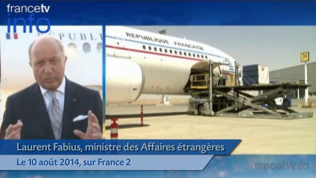 Irak: Fabius envisage d'envoyer des armes aux Kurdes mais aucune troupe au sol