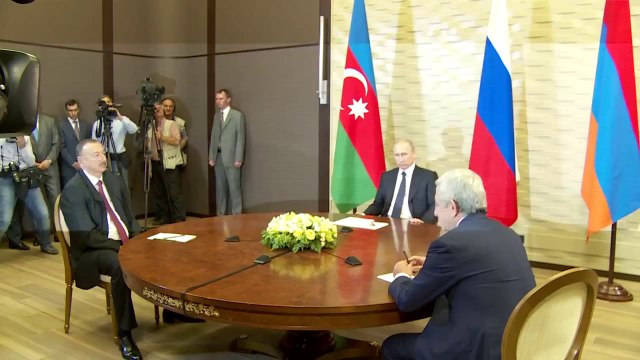 Встреча президентов России, Азербайджана и Армении