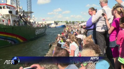 منظمة غرينبيس تسترد سفينة لها كانت محتجزة في روسيا