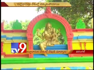 Land mafia occupy temple lands