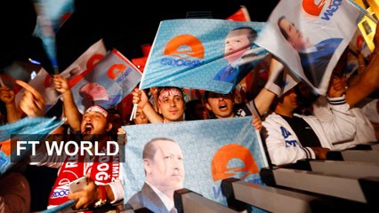 Video herunterladen: Erdogan elected president of Turkey