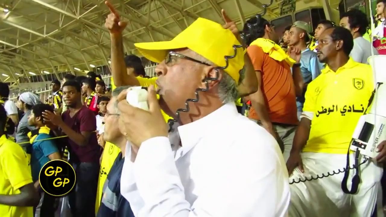 صالح القرني نادي الشعب - ابداع وطرب مدرج الاتحاد
