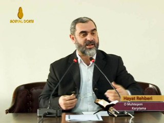 Allah'ın rahmeti gazabından fazla olduğu için cennetin 8, cehennemin 7 kapısı var.  - Nureddin YILDIZ - Sosyal Doku Vakfı