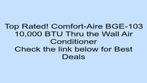 Comfort-Aire BGE-103 10,000 BTU Thru the Wall Air Conditioner Review