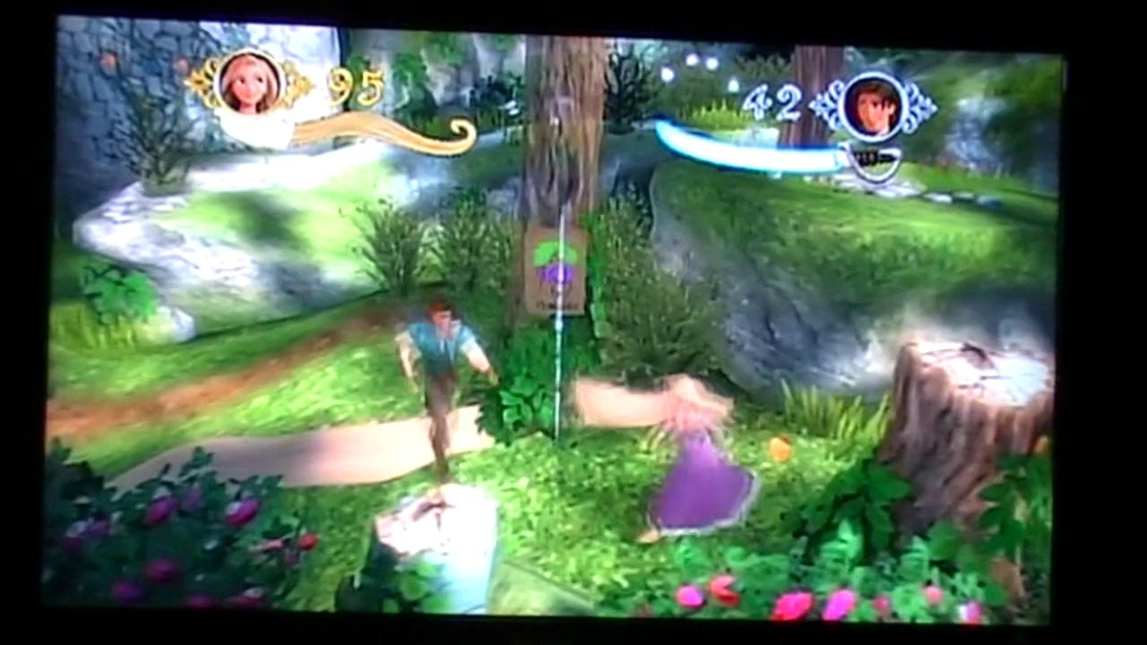 test Raiponce sur wii chaine retrogaming à l'arrache