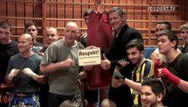 Vier Fäuste für »Respekt!« - Uwe Hück und Ralf Möller