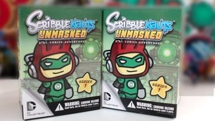 Opening 2 Scribblenauts Unmasked Blind Boxes Series 1