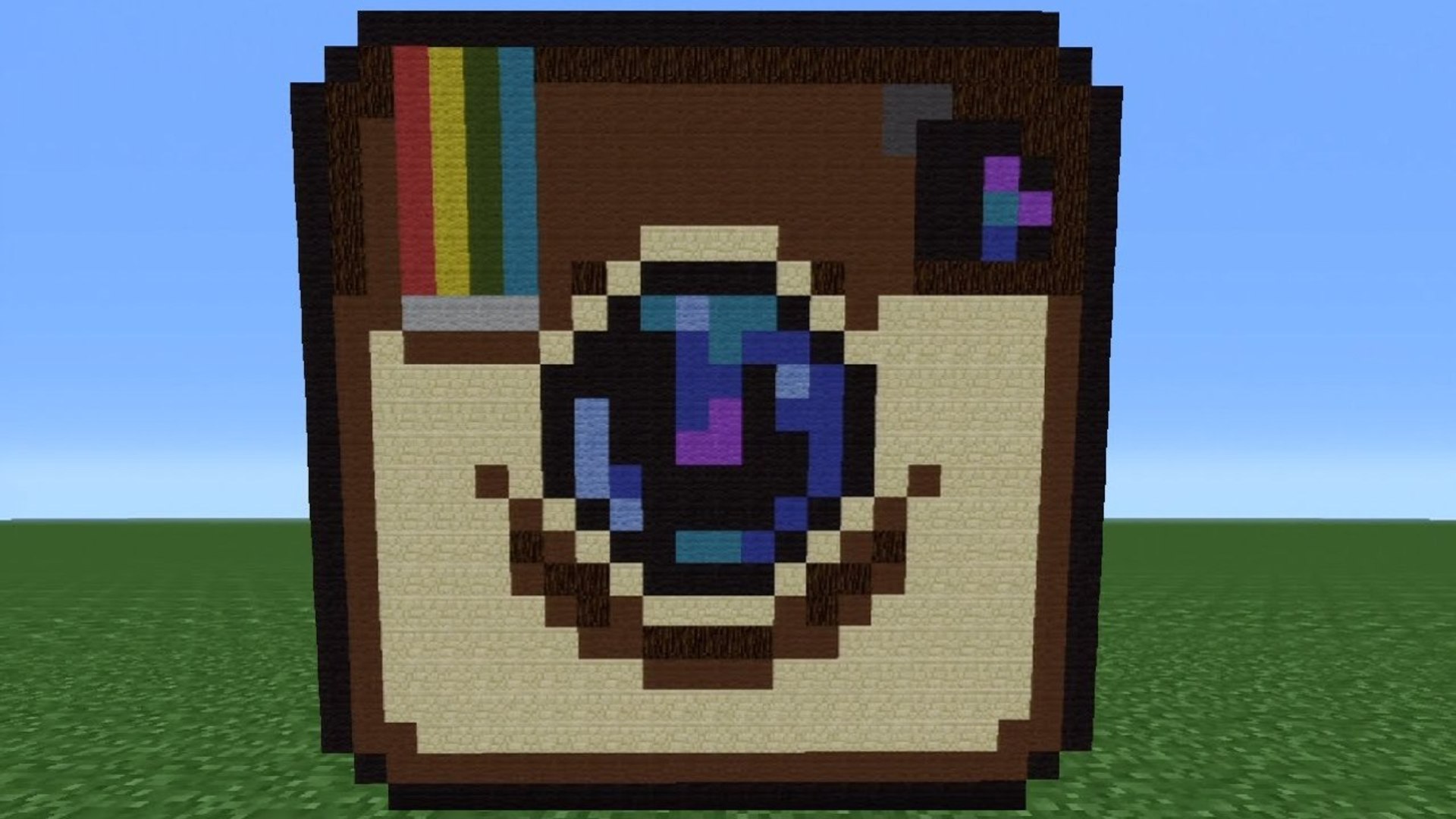 Minecraft Pixel Art: Google Chrome Logo Tutorial - video Dailymotion