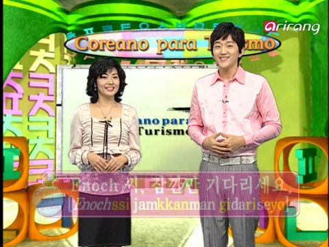 Traveler's Korean (Spanish Español) S1Ep11 ¿Hola, se encuentra Enoch? 여보세요. OOO씨 계세요?[yeo/bo/se/yo. OOOssi gye/se/yo]