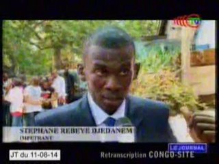 Télé-Congo : Journal du11 août 2014 -  Partie 1