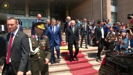 Cumhurbaşkanı Gül’den CHP Genel Başkanı Kılıçdaroğlu’na Veda Ziyareti