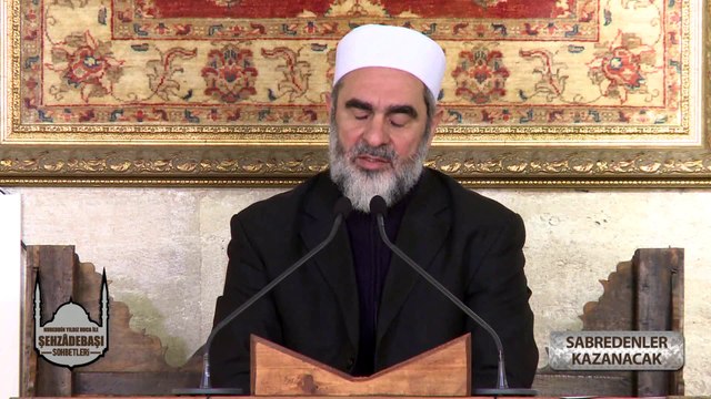 Allah, yaratırken kuluna sormadığı gibi imtihan ederken de sormaz.. - Nureddin YILDIZ - Sosyal Doku Vakfı