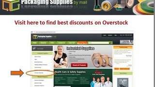 Overstock Sale on Packaging Materials
