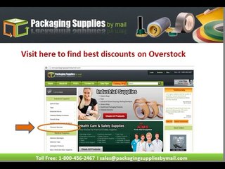 Overstock Sale on Packaging Materials