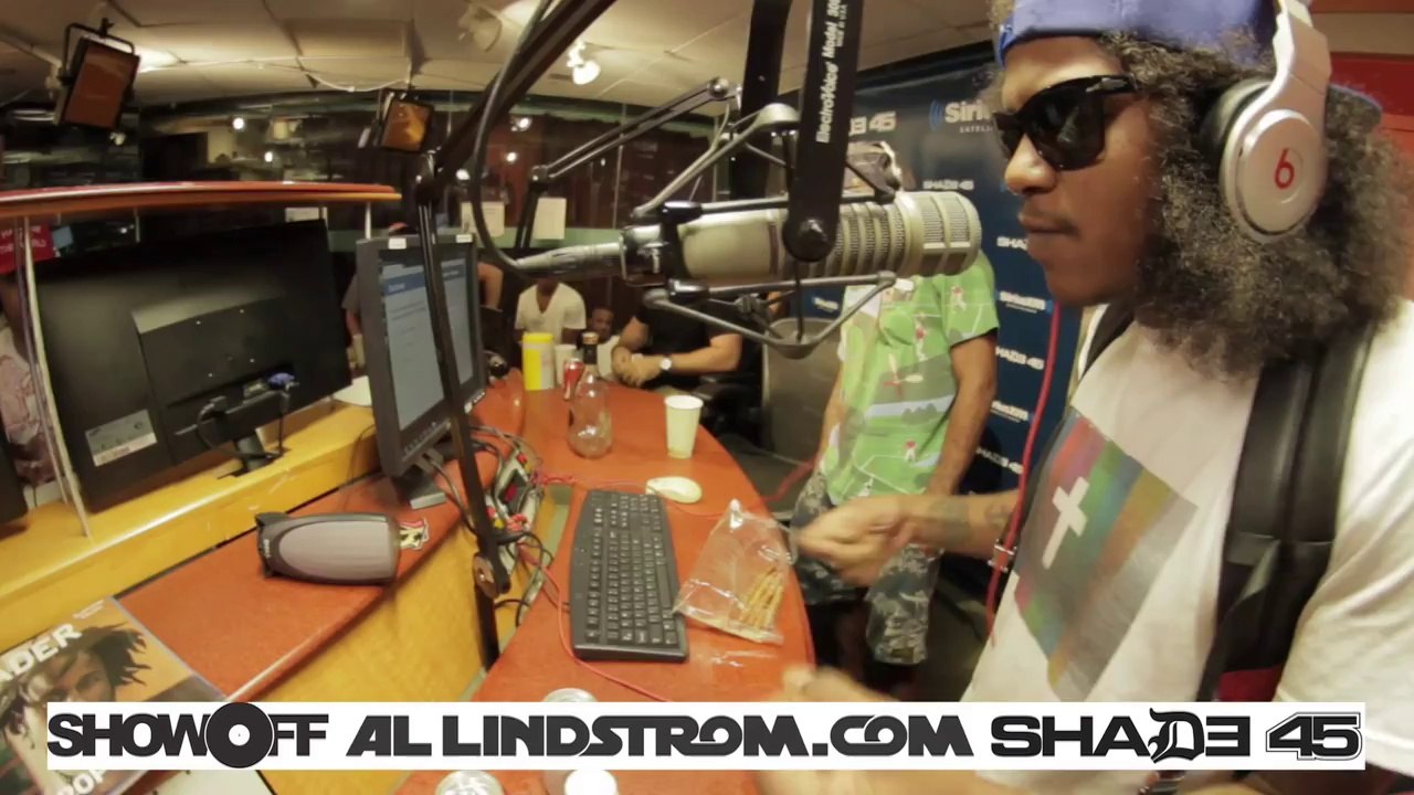 Ab-Soul & Retchy P "Nigga Shit" Freestyle @ Shade 45 "Showoff Radio" with Statik Selektah, 07-31-2014