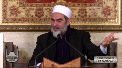 Eşler, birbirlerinin sabır imtihanıdırlar.  -  Nureddin YILDIZ - Sosyal Doku Vakfı